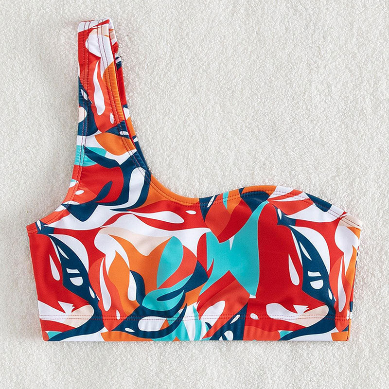 Damen asymmetrisches Bikini-Oberteil EB