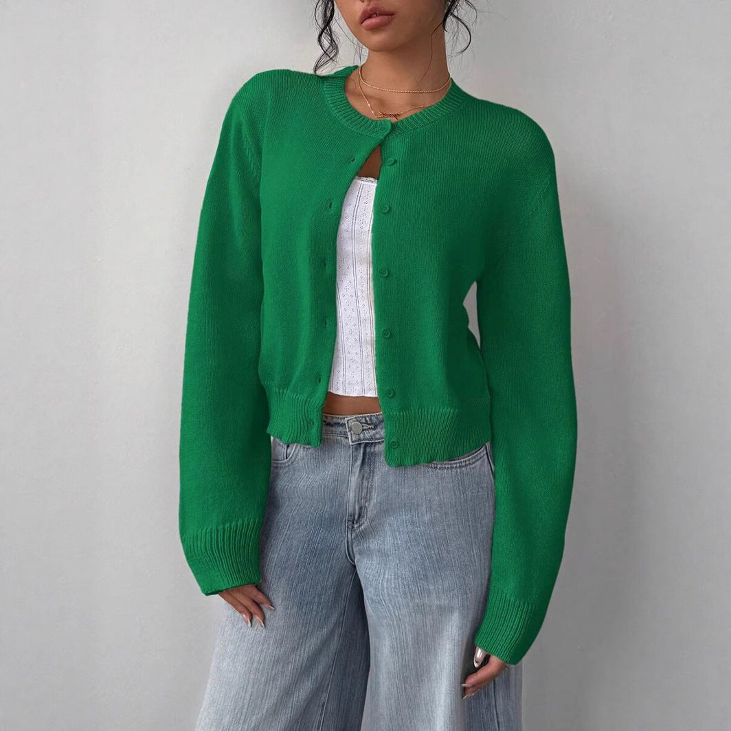 Damen Strickjacke im Oversized-Stil EB