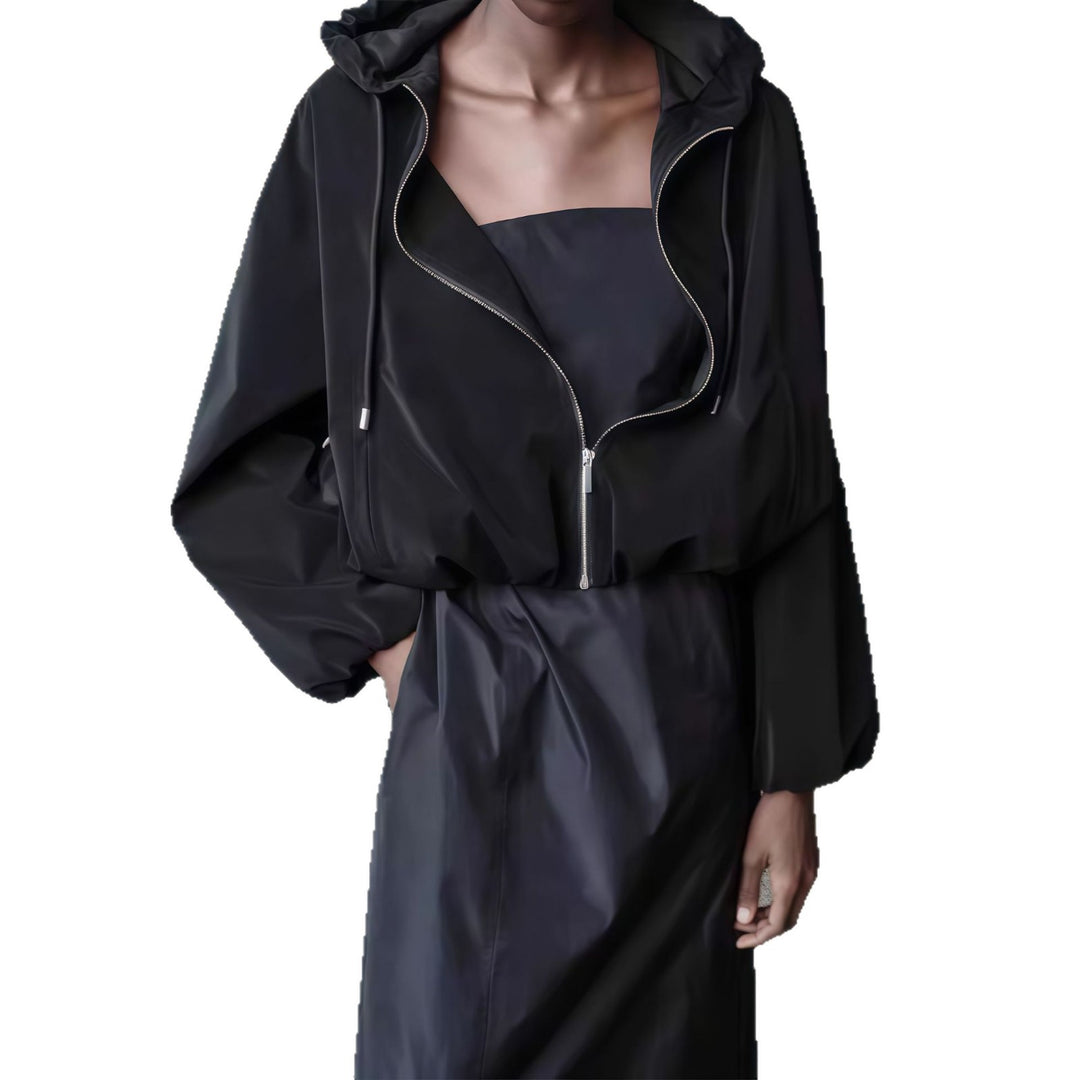 Damen Oversized Sportjacke mit praktischen Taschen und modernem Schnitt EB