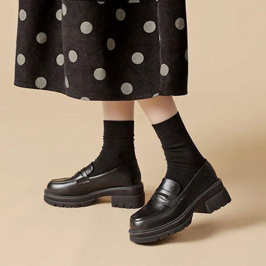 Damen Elegante und bequeme Loafer von hochwertigem Leder EB