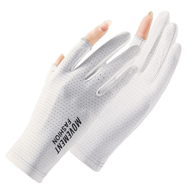 EB | Sonnenschirm Eis Seide Handschuhe
