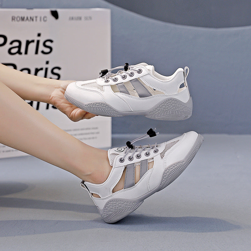 Damen Atmungsaktive Sportschuhe mit flexiblem Halt und gepolsterter Sohle EB