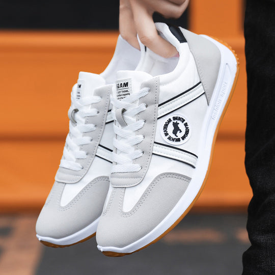 Damen Sportliche Freizeit Sneakers mit atmungsaktiver Mesh-Oberfläche EB