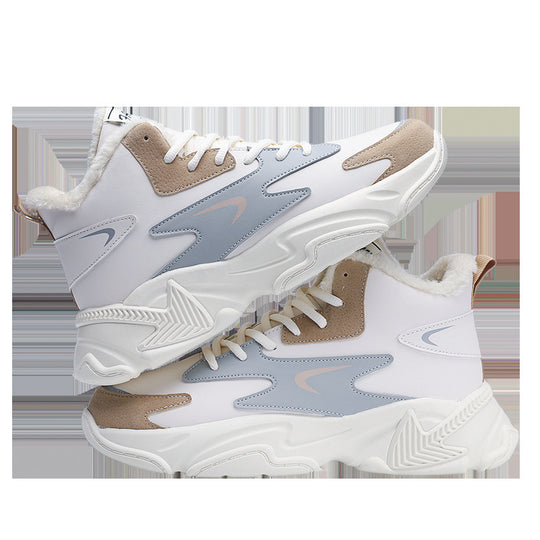Damen Sportliche High-Top Sneakers mit modischer Dämpfungstechnologie EB
