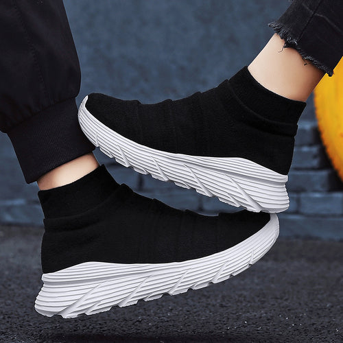 Damen Hochflexible Sport-Sneakers mit elastischem Knöchelschutz EB