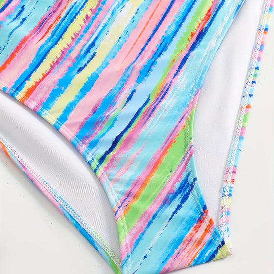 Damen Bikinihose mit seitlichen Bindebändern EB