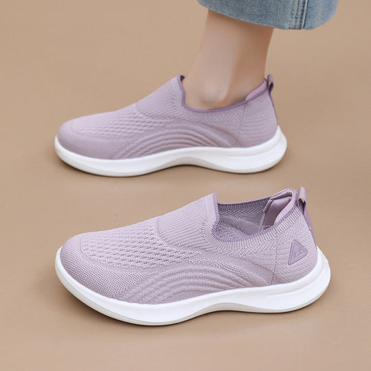Damen Bequeme und atmungsaktive Slip-On Sneakers EB