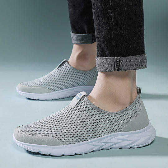 Damen Atmungsaktive Sport-Sneakers mit elastischem Obermaterial EB