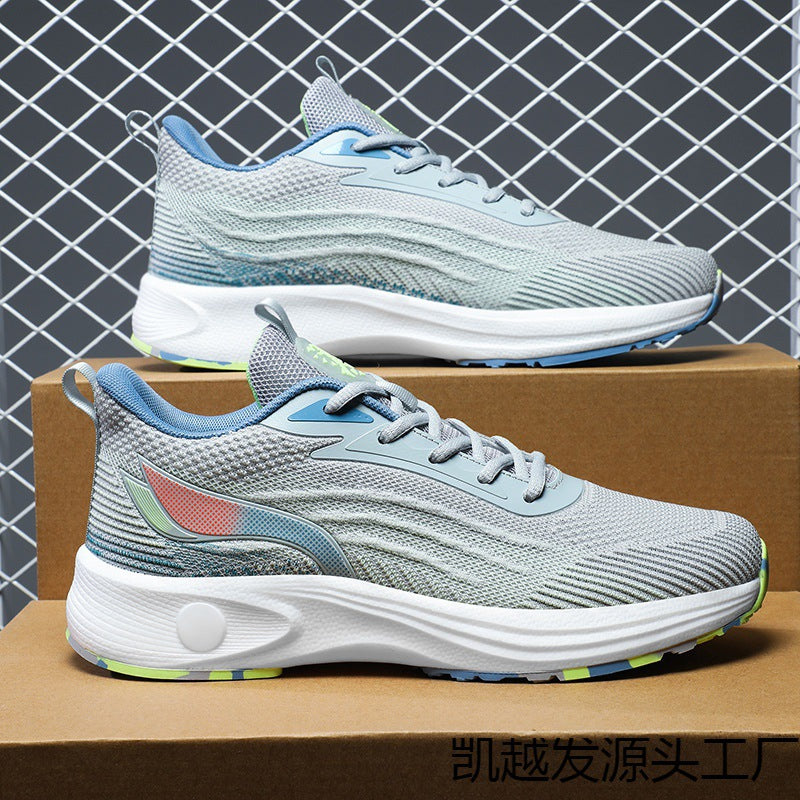 Damen Hochleistungs-Laufschuhe mit atmungsaktiver Mesh-Oberfläche und stoßdämpfender Sohle EB