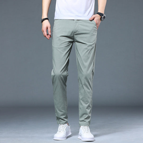 Herren luftige Freizeithosen im modernen Slim-Fit Design EB