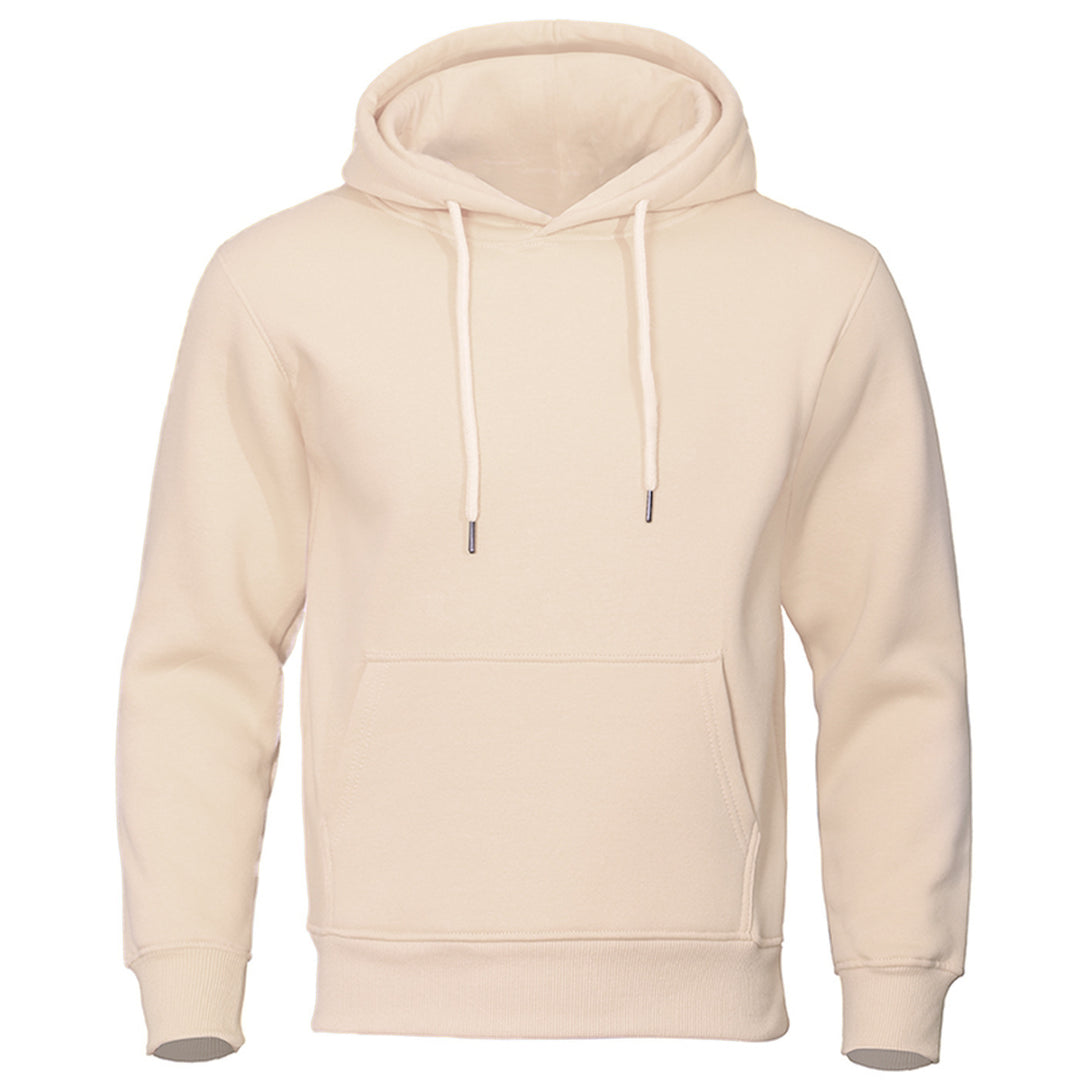 Unisex Premium-Kapuzenpullover mit extra hohem Kragen, Kängurutasche und gebürstetem Innenfutter EB