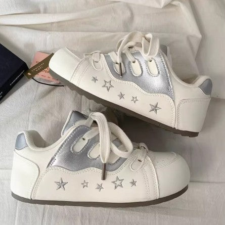 Damen Sneakers im trendigen Sternen-Design EB