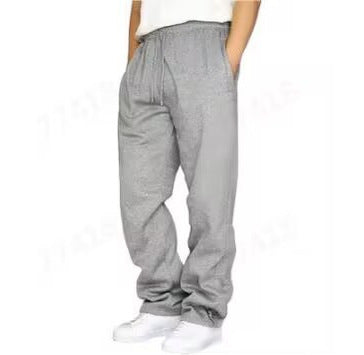 Damen nan ungekürzte Relax-Freizeithose mit hohem Komfortbund, innenliegendem Kordelzug und seitlichen Eingrifftaschen EB