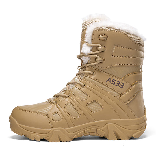 Herren Hohe Winter-Boots mit isolierender Fütterung und rutschfester Sohle EB