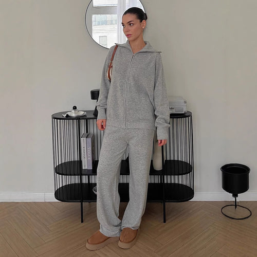 Damen gemütliches Fleece-Set EB