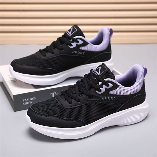 Damen Sportliche Lifestyle Sneakers mit bequemer Dämpfung und atmungsaktivem Obermaterial EB