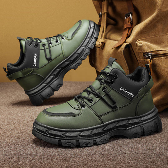 Herren Hohe Winterstiefel mit rutschfester Sohle von EB