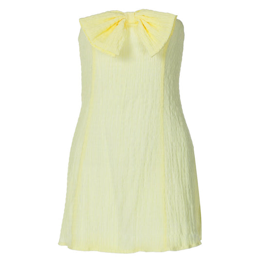 Damen Verspieltes Sommerkleid mit weitem Kragen und plissierten Details EB