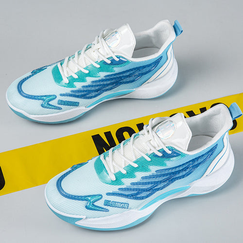 Herren Sportliche Basketball-Sneaker mit atmungsaktiver Oberflächentechnologie und dämpfender Sohle EB