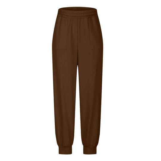 Damen lässige Freizeithose mit hohem Bund EB