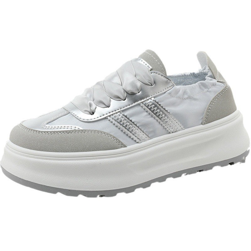 Damen Komfortable Chunky Sneakers mit atmungsaktiver Mesh-Oberfläche EB