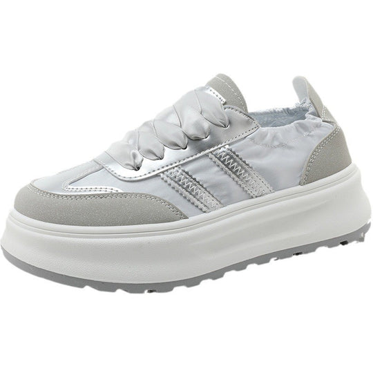 Damen Komfortable Chunky Sneakers mit atmungsaktiver Mesh-Oberfläche EB
