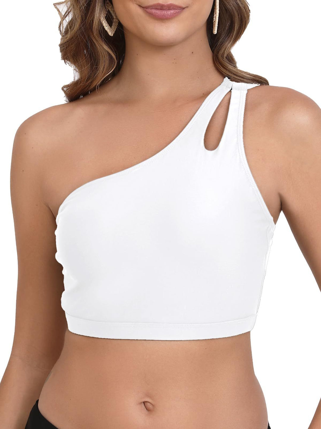 Damen Sportliches Cropped Top EB