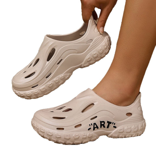 Damen Komfortable Clogs mit Luftlöchern EB