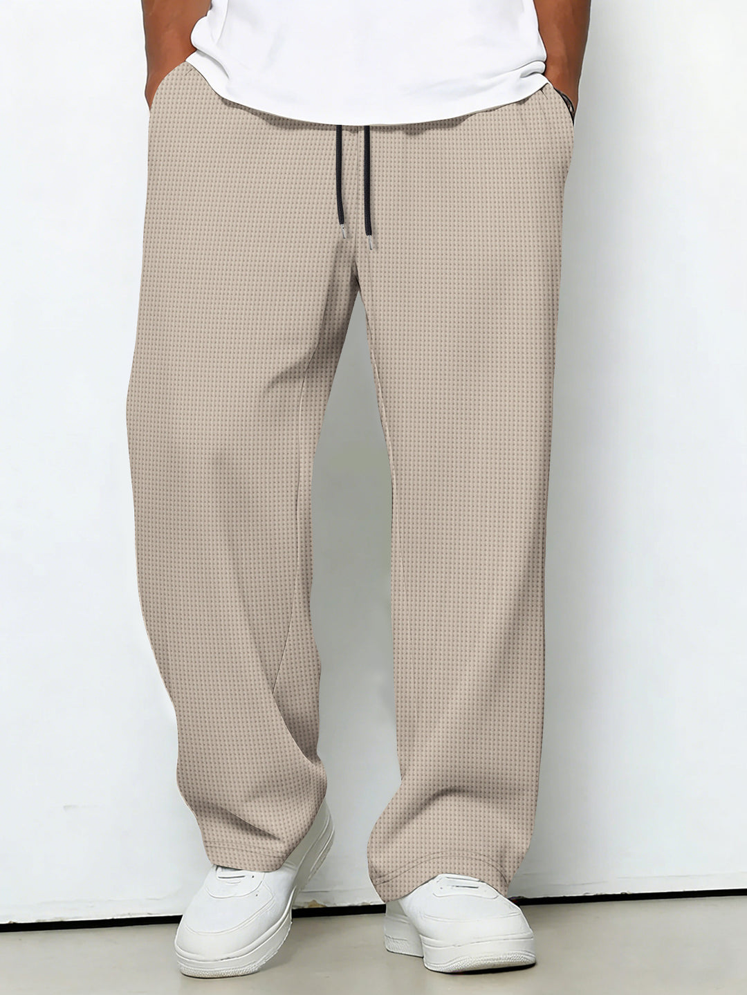 Herren nan lockere Jogginghose mit Kordelzug und seitlichen Eingrifftaschen EB