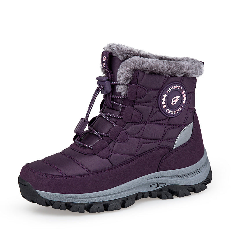Damen Winterstiefel mit isolierendem Warmfutter und rutschfester Sohle EB 1770349611