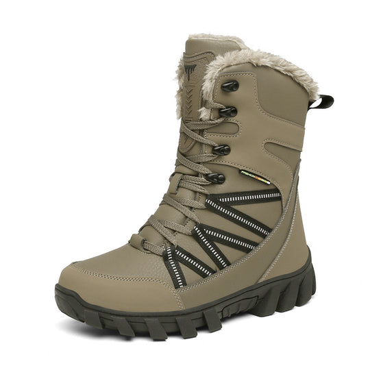 Damen Winterstiefel mit rutschfester Sohle und isolierendem Futter EB