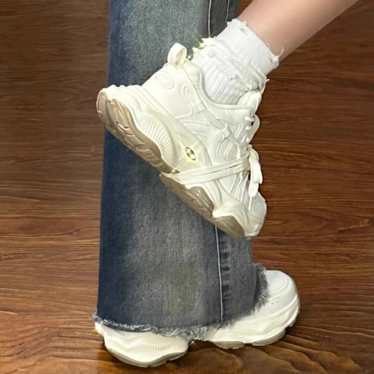 Damen Chunky Sneakers mit innovativer Dämpfung und flexibler Sohle EB