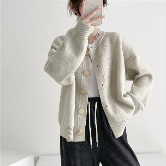 Damen Modischer Strickpullover EB