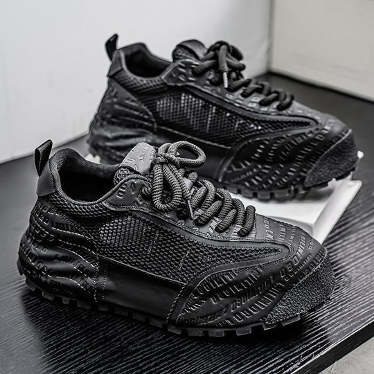 Damen atmungsaktive Sport-Sneaker mit innovativer Textur und rutschfester Sohle EB