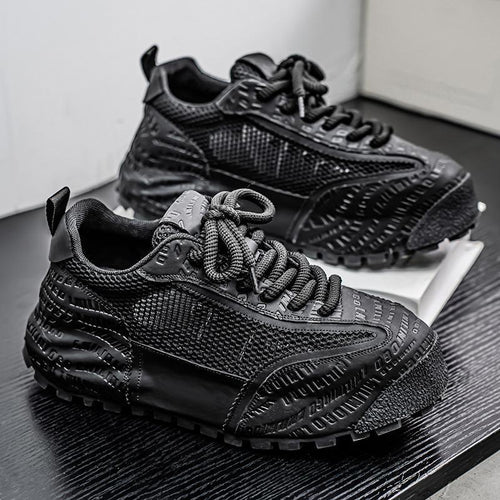 Damen atmungsaktive Sport-Sneaker mit innovativer Textur und rutschfester Sohle EB