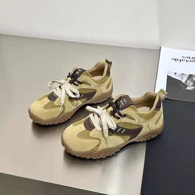 Damen Sportliche Sneakers mit innovativem Schnürsystem und flexiblem Sohlenprofil EB