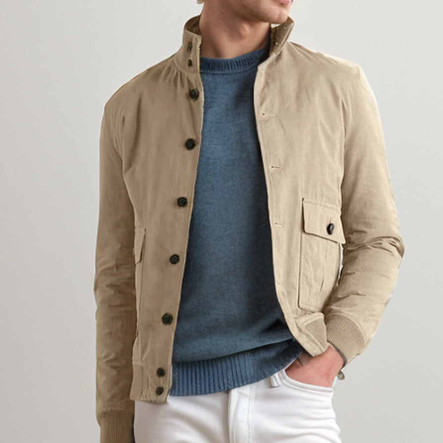 Herren Utility-Jacke mit mehreren praktischen Taschen EB