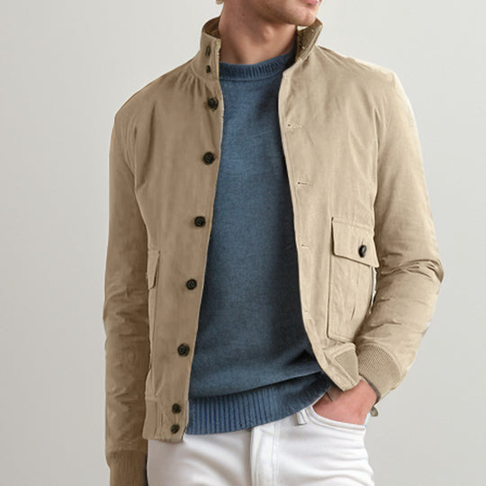 Herren Utility-Jacke mit mehreren praktischen Taschen EB