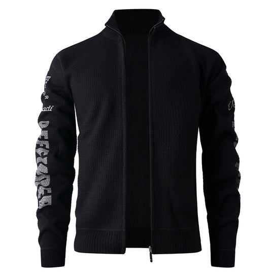 Herren gesteppte Freizeitjacke mit hohem Kragen und modernem Innenfutter EB