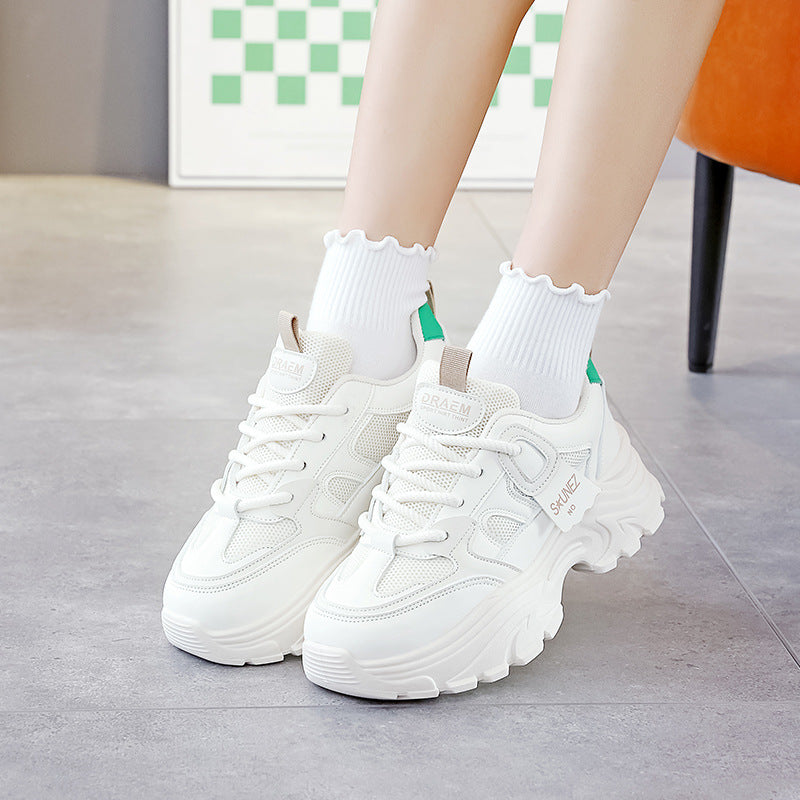 Damen Sportliche Chunky Sneakers mit ergonomischem Profil und rutschfester Sohle EB
