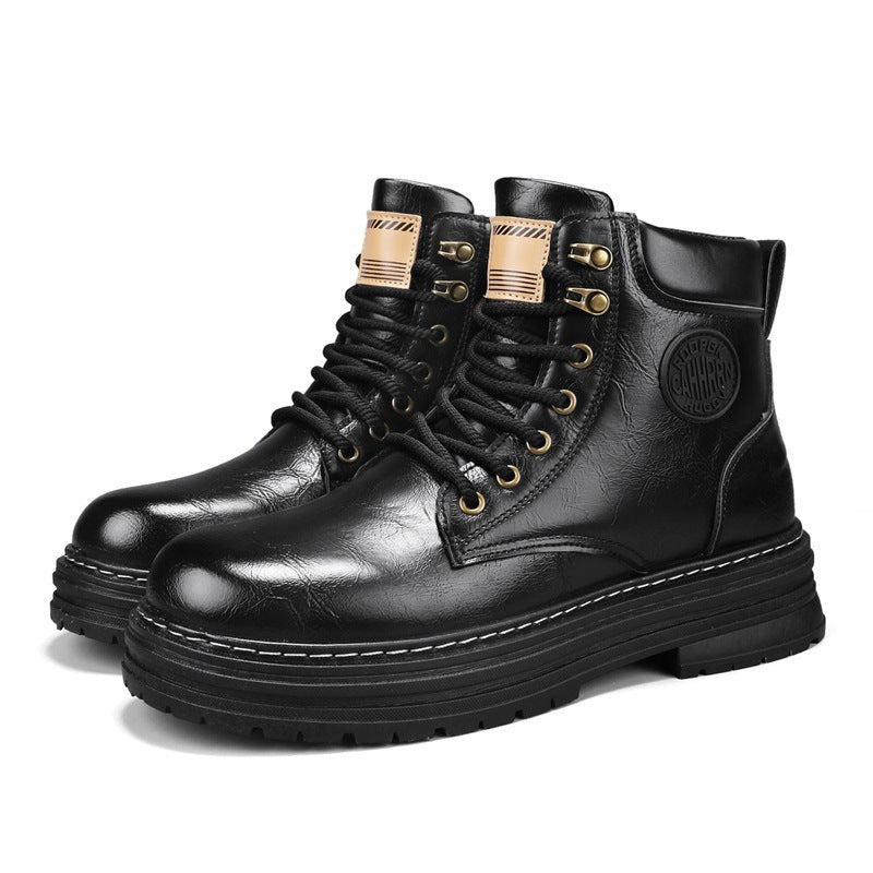 Damen Robuste Schnürstiefel mit verstärktem Knöchel und rutschfester Sohle EB