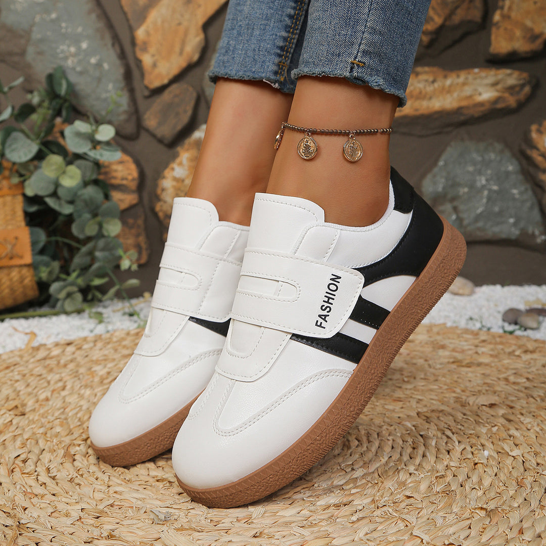 Damen Sneakers mit praktischem Klettverschluss und modischem Design EB