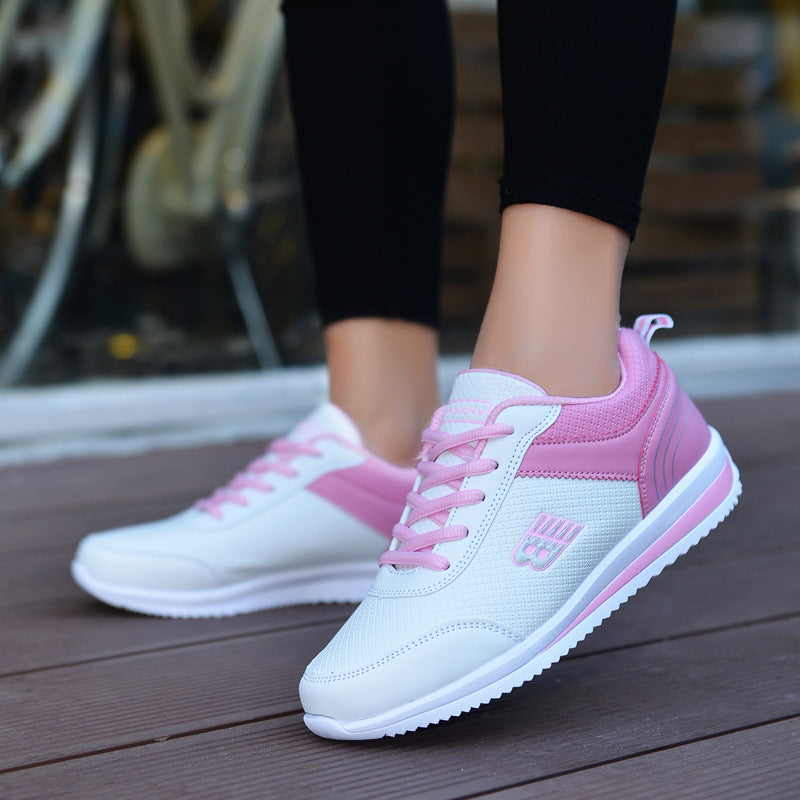 Damen Atmungsaktive Freizeitsneakers mit flexibel dämpfendem Fußbett EB