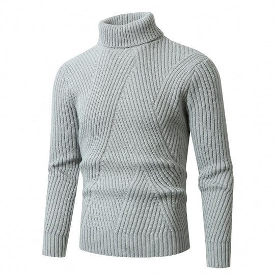 Damen Rollkragenpullover mit strukturiertem Design von EB