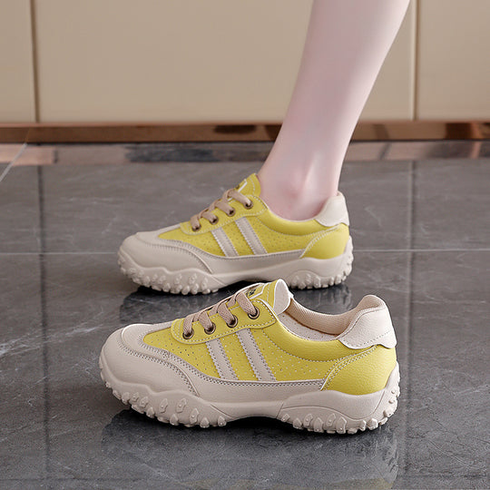 Damen Sportliche Lauf-Sneaker mit rutschfester Profilsohle und atmungsaktiver Mesh-Oberfläche EB