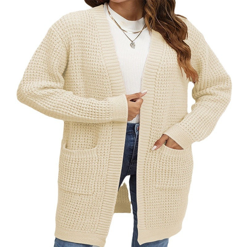 Damen modischer Strickcardigan EB