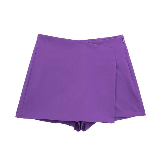 Damen sportliche Shorts mit elegantem Layering-Design EB
