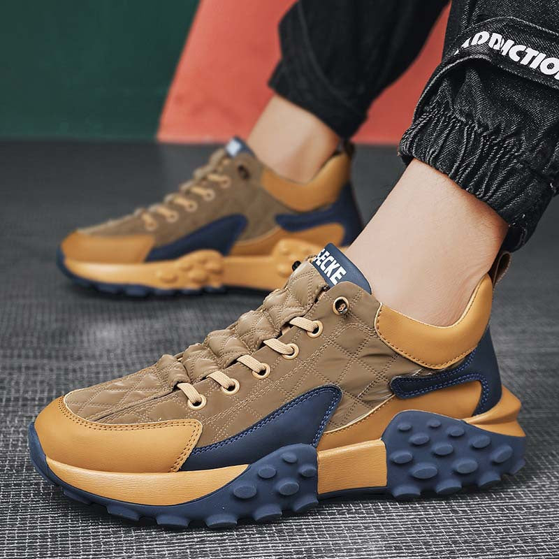 Damen Sportliche Sneakers mit stabiler Laufsohle und atmungsaktivem Obermaterial EB