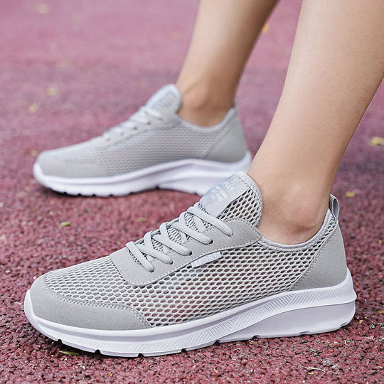 Damen Atmungsaktive Mesh-Sneaker mit flexibler Laufsohle und stabiler Dämpfung EB