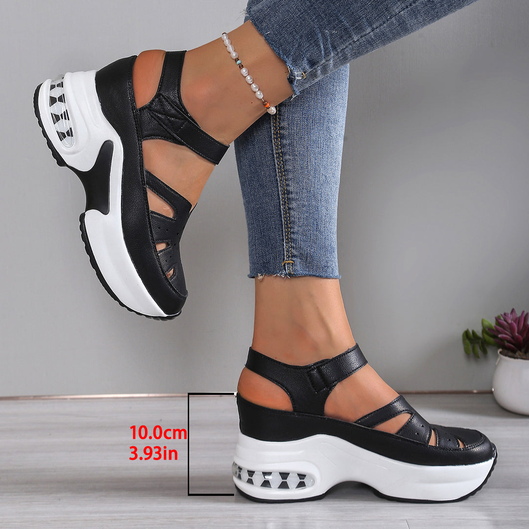 Damen Plateau Sandalen EB